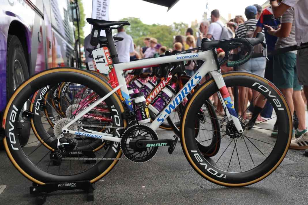 Lorena Wiebes' S-Works Tarmac SL8 in Europameisterinnen-Lackierung