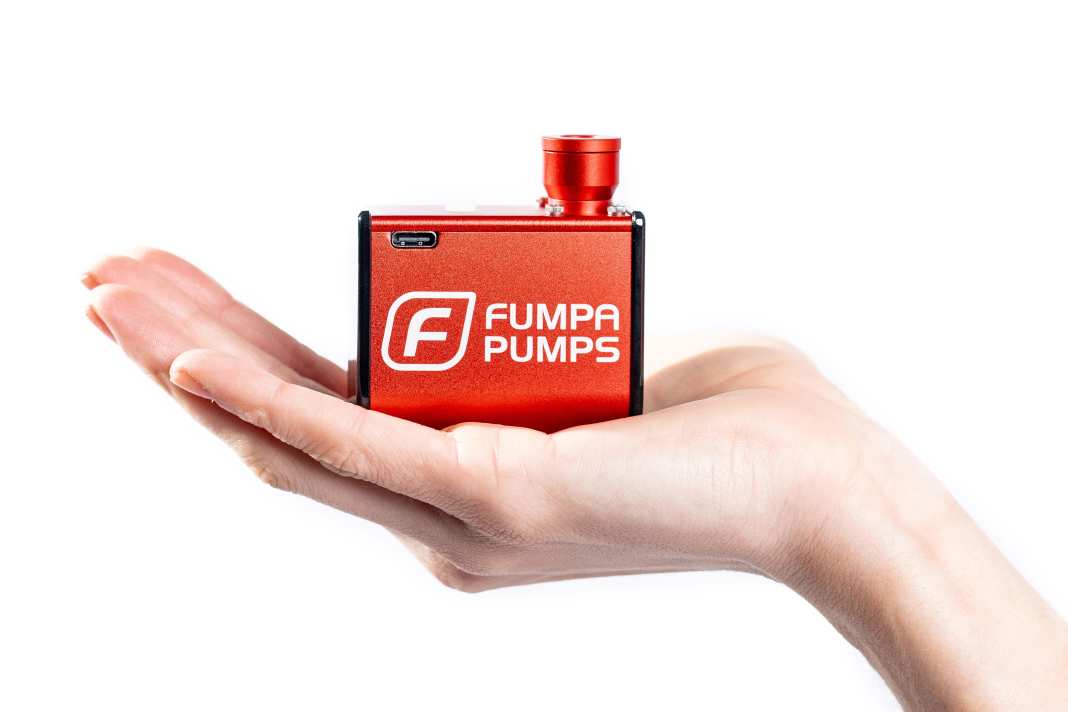 Akku-Pumpe NanoFumpa von Fumpa Pumps