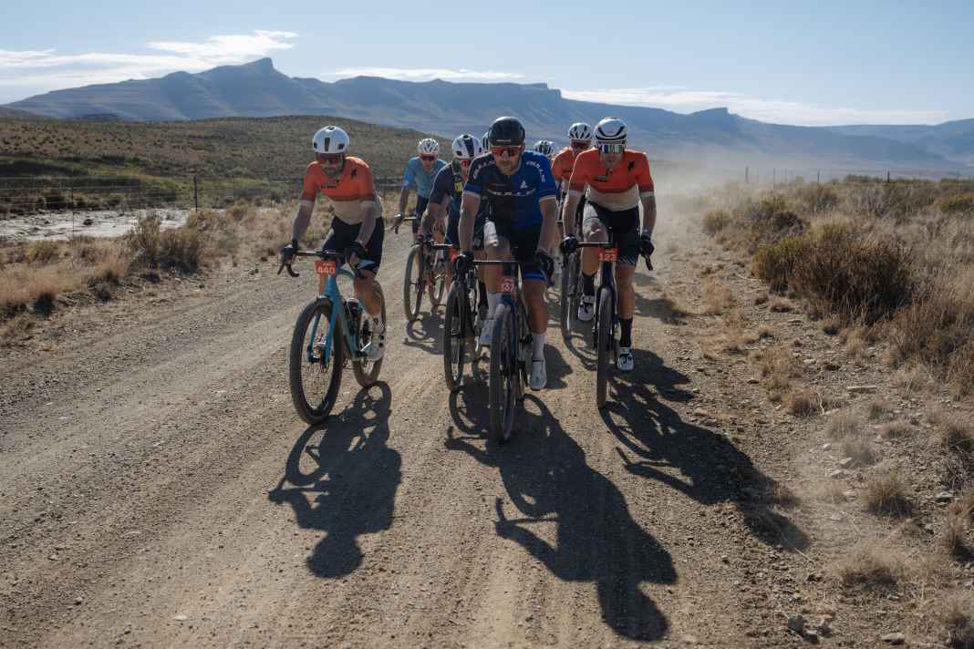 Karl Platt took part in the first edition of the Gravel Burn too, but he felt he was missing at least a suspension fork for the rough, corrugated tracks.