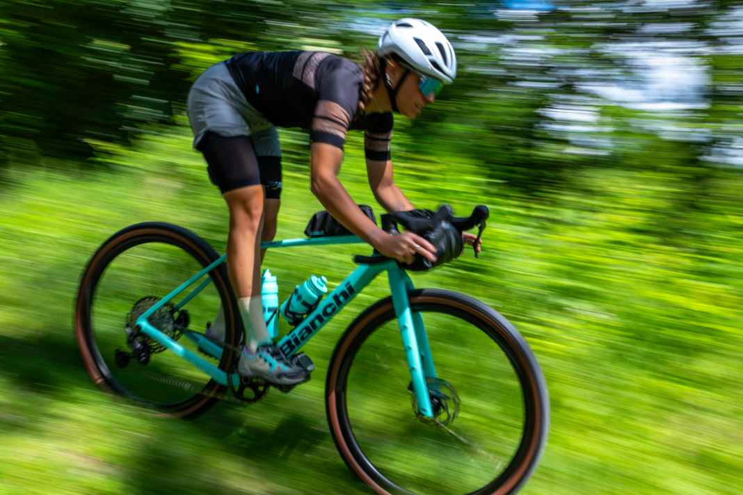 The new Arcadex takes its place as a bikepacking model in Bianchi's off-road segment.