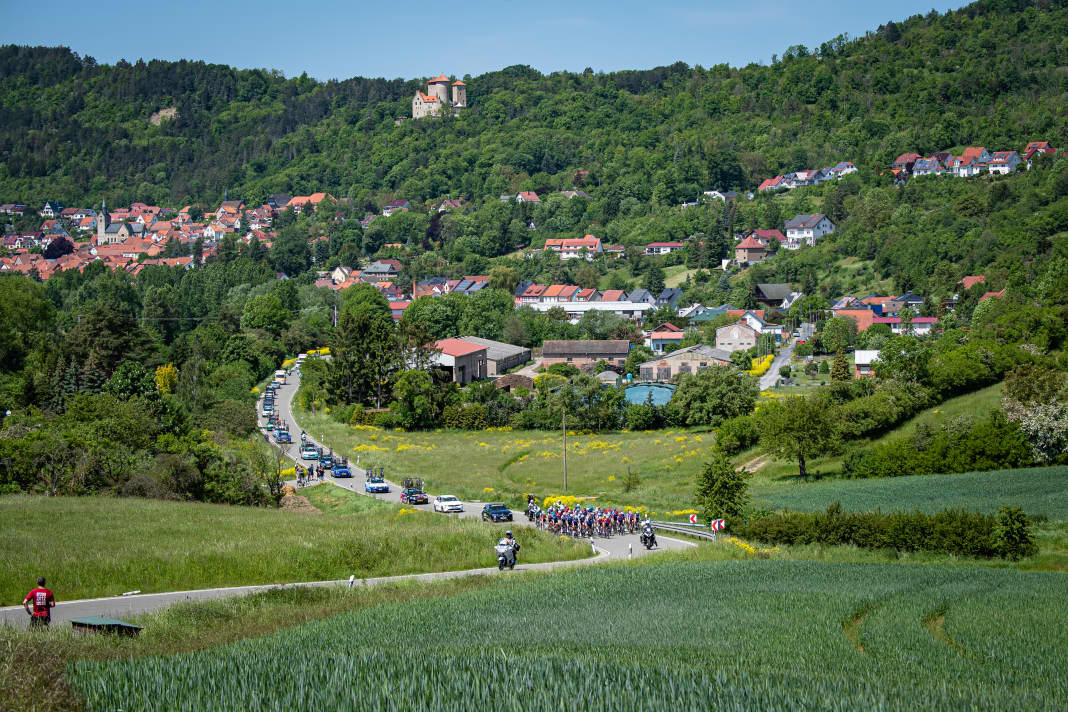 Die Lotto Thüringen Ladies Tour erneut zu Gast in Mühlhausen.