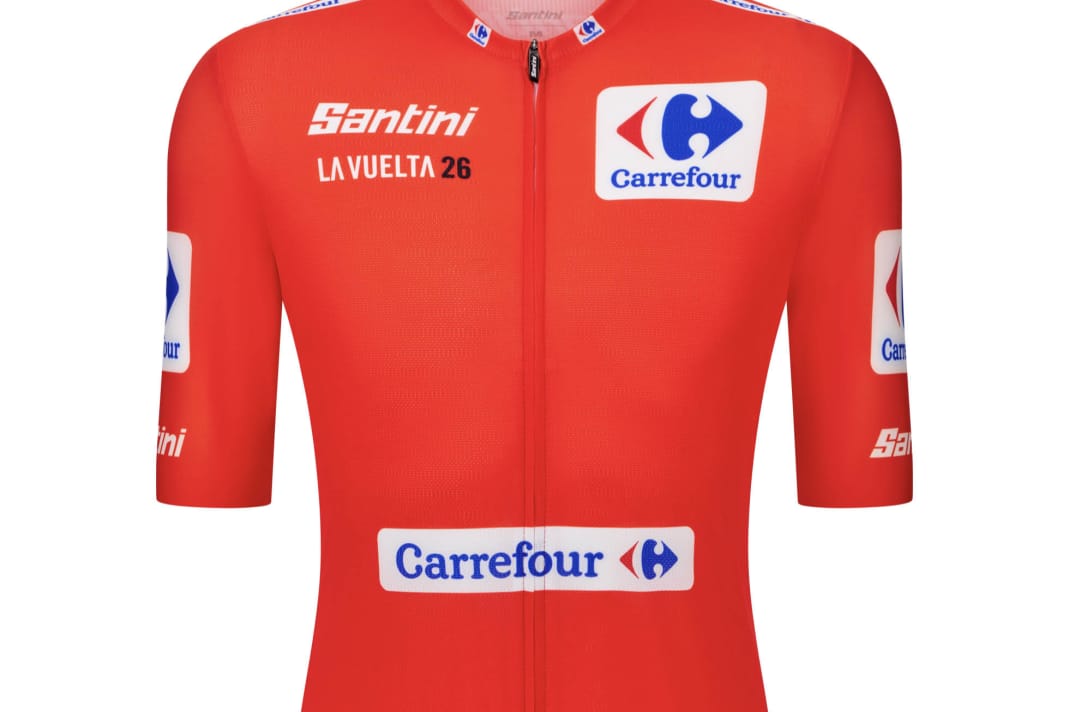 Leader-Trikots der Vuelta 2026 von Santini