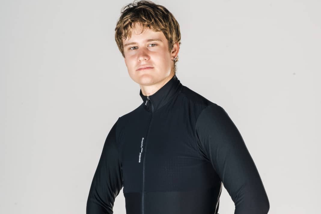 Wettertrikot, Santini Redux Power Wool Thermo Jacket