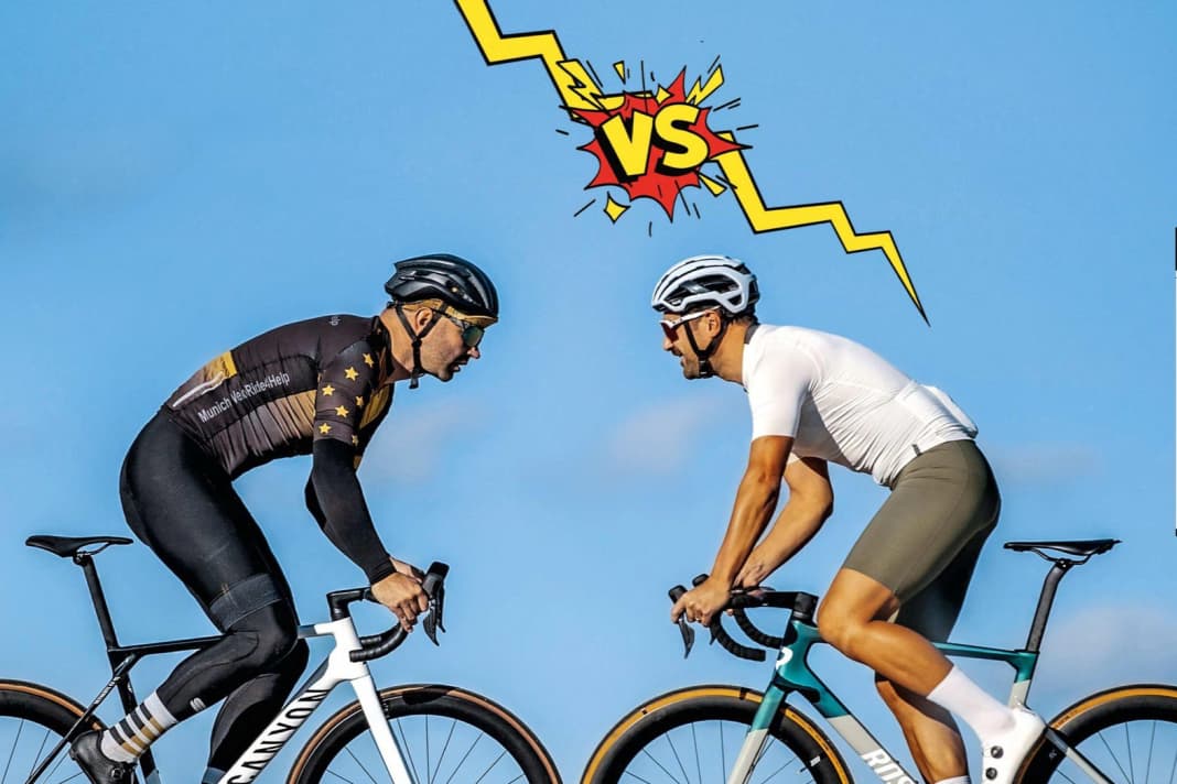 Canyon vs. Rose, six best-sellers dans les catégories compétition, marathon et gravel en comparaison