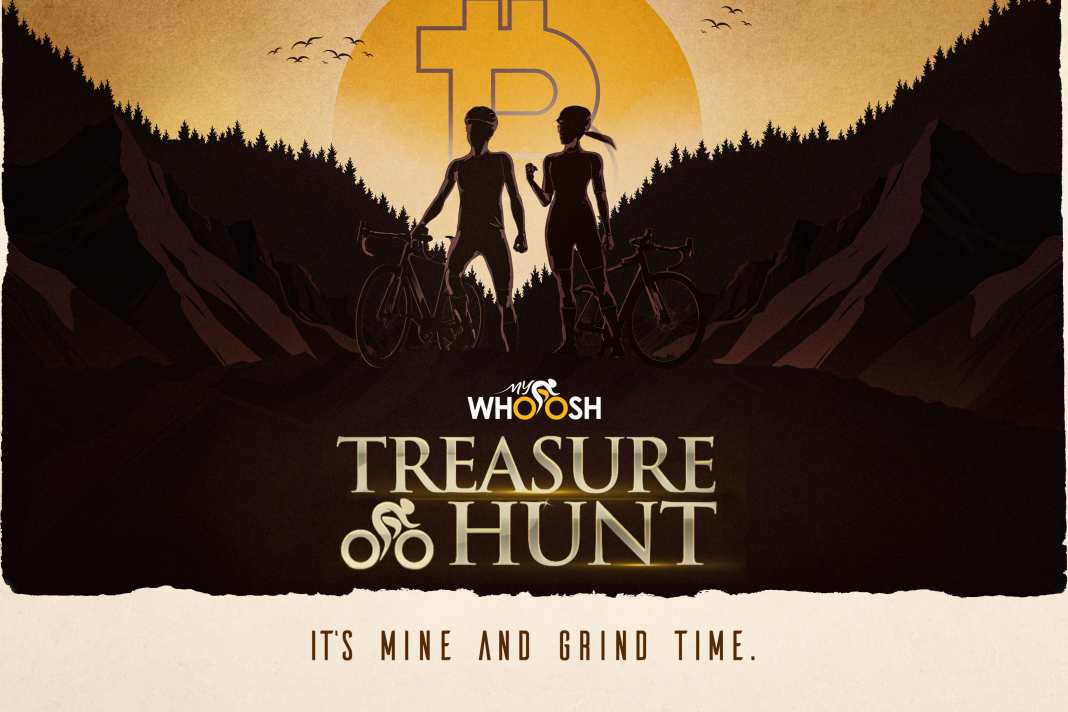 Cyclists can now go on a treasure hunt with MyWoosh.