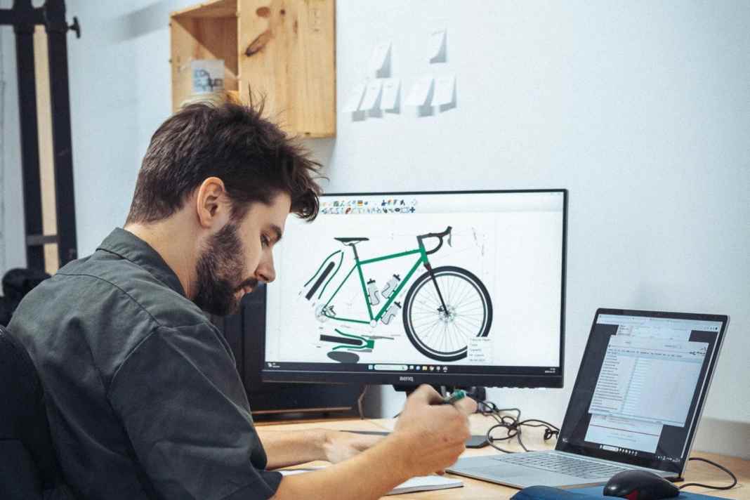 Every Tulipp Bike is one of a kind. The geometry is customised to suit each rider.