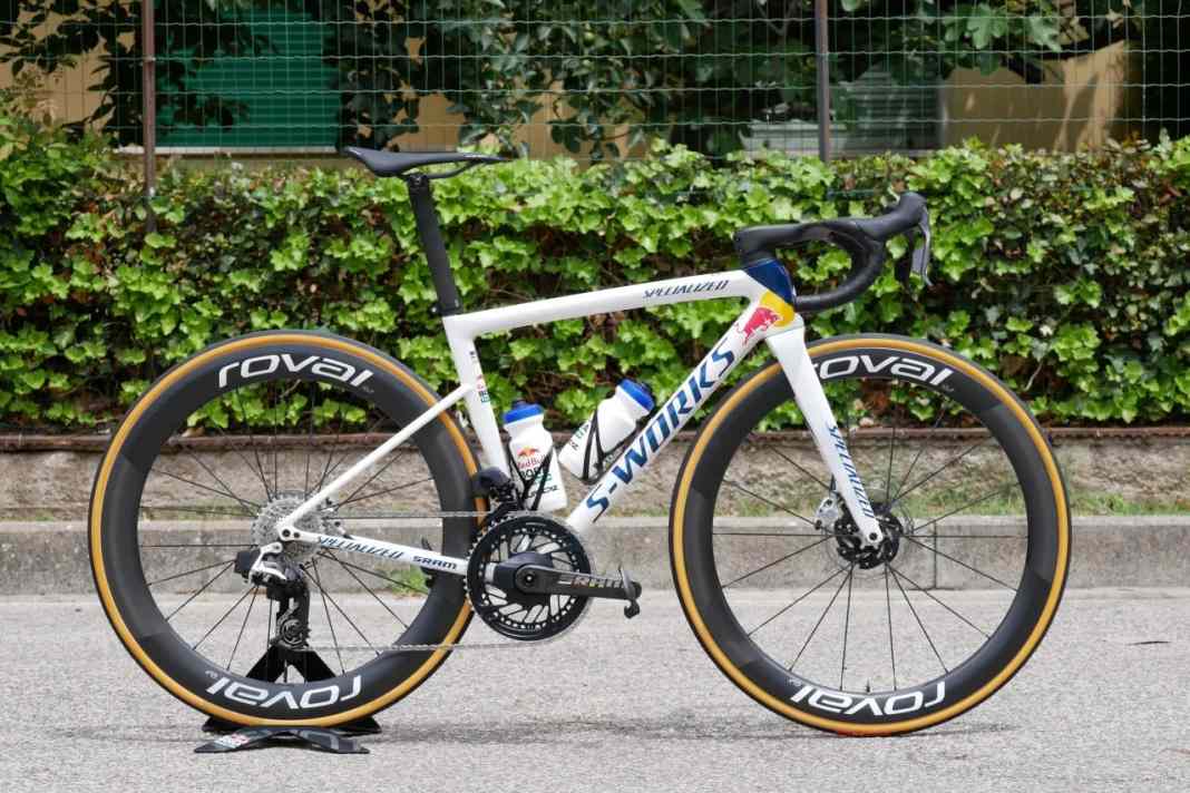 Das Specialized S-Works Tarmac SL8 von Primoz Roglic