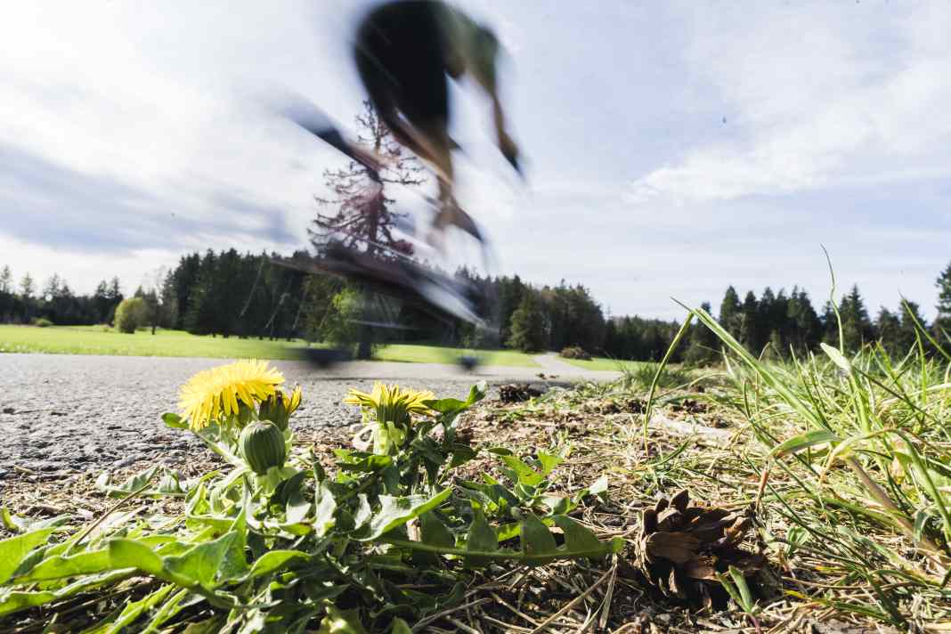 Début de saison avec le vélo de course