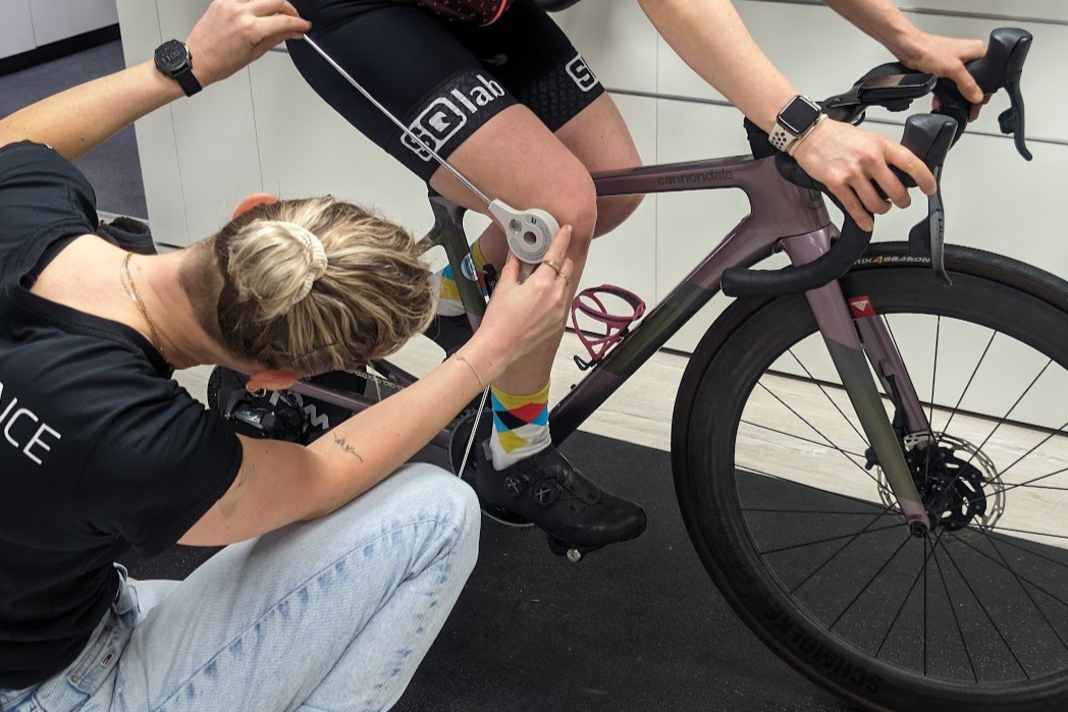 We were allowed to come to SQlab in Thalkirchen for a bike fitting.