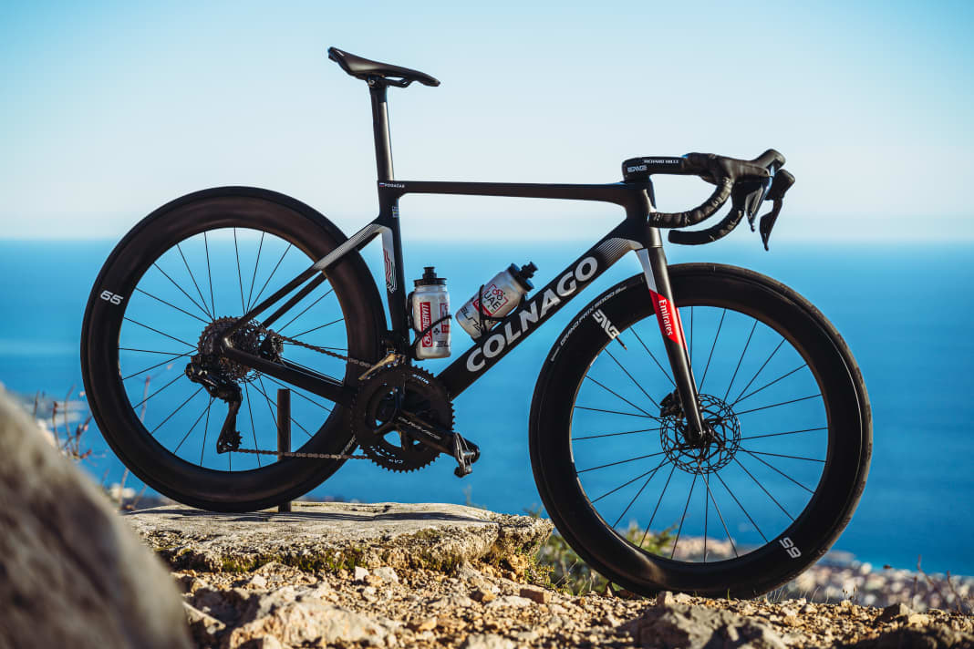 Das Colnago V4Rs von UAE Team Emirates für 2024