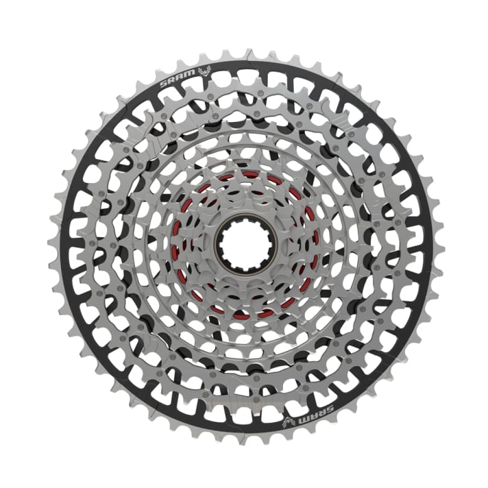 Revised tooth design and more harmonious gradation: Sram has put a lot of development work into the new transmission cassette.