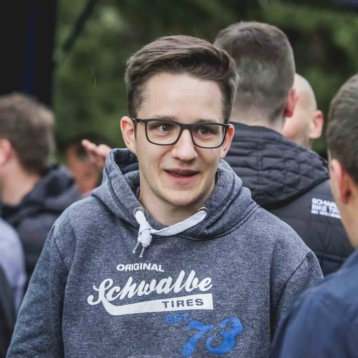 Carl Kämper, MTB Product Manager at Schwalbe.