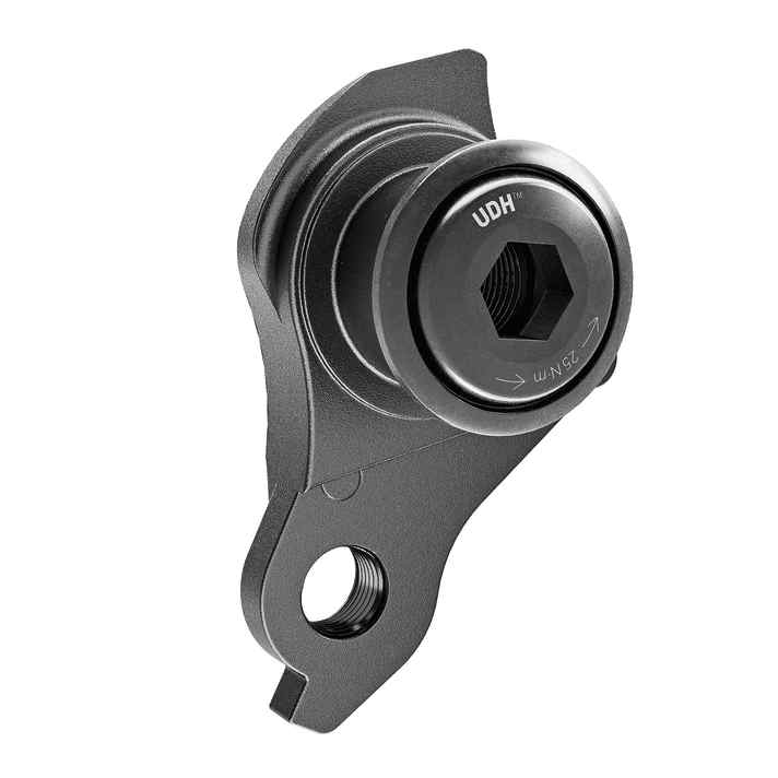 A transmission gear can only be fitted if the frame has a UDH derailleur hanger