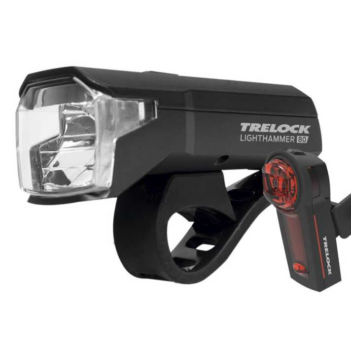 Trelock LS 480 Lighthammer 80 Lux Set – Brake light