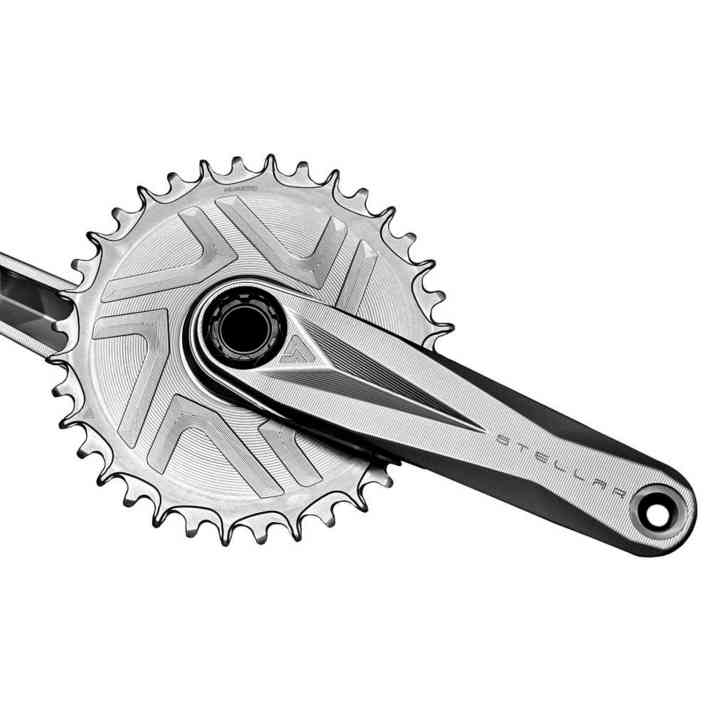 Like something out of a science fiction film: the Alugear Stellar AL MTB crank