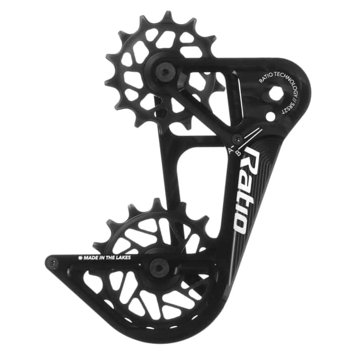 Den wohl exklusivsten Schaltwerkskäfig druckt Ceramicspeed mit dem OSPW X 3D Ti Sram AXS XPLR