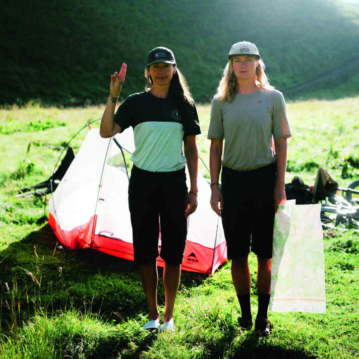 Lonely meadow found: check. Stream nearby: check. It should be a good night.