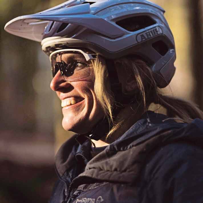 Park shredder Kathi Kuypers knows the park etiquette.