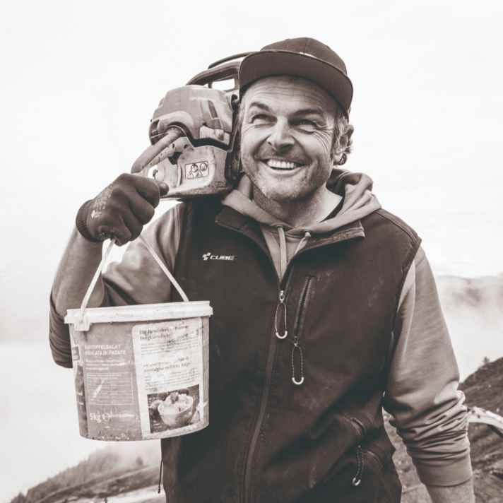 Turning a hobby into a profession: Makke Irschara - from electrician to passionate full-time trail builder