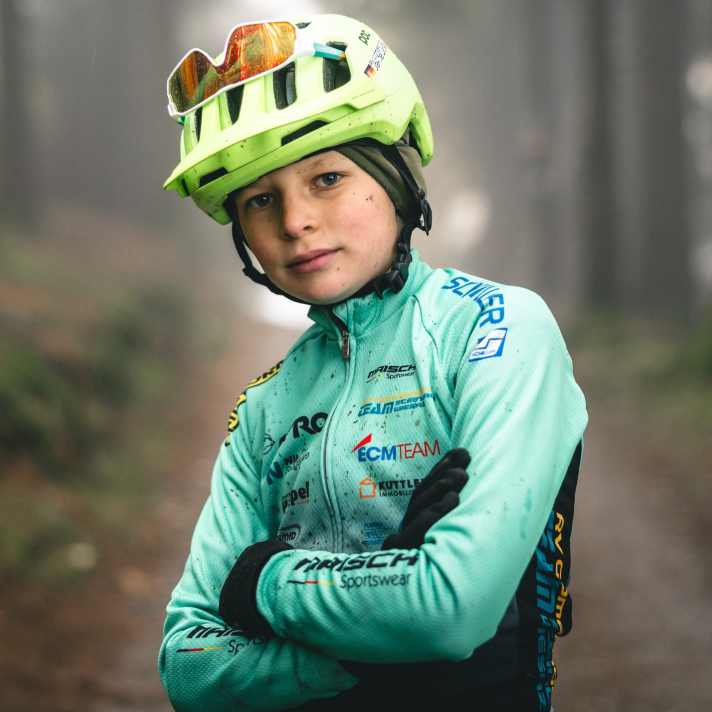 At the BIKE Youth Camp in the Bavarian Forest, the young participants, like eleven-year-old Jakob here, were allowed to slip into the role of testers.
