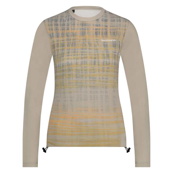 The Spazio jersey for women in the long-sleeved version