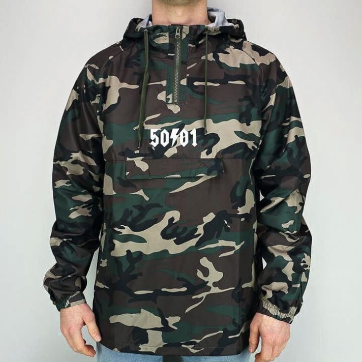   Camouflage windbreaker 50to01 from Banana Industries
