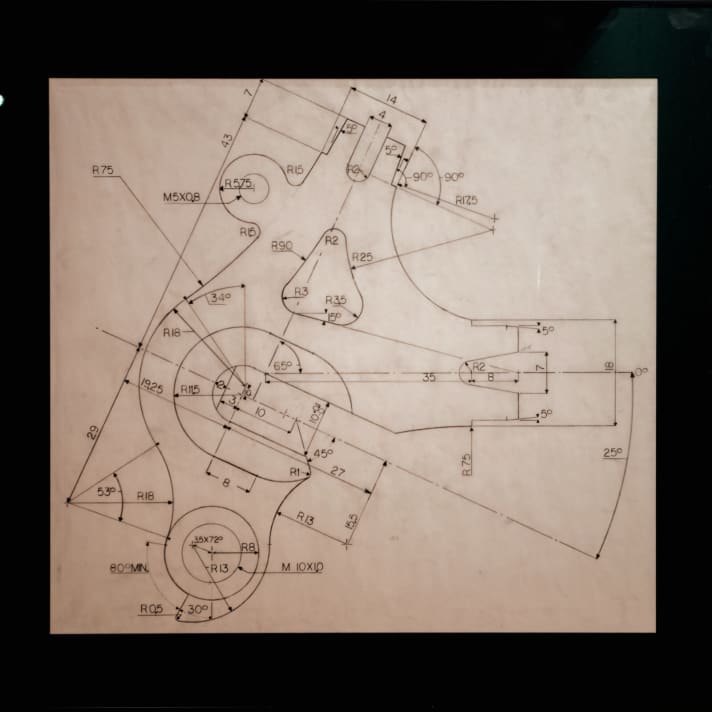 Angles, lengths, diameters: the construction of a frame is high mathematics. Egger's job is the emotional refinement.