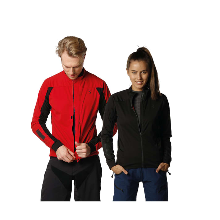   Leichte Softshell-Jacke für milde Wintertage.