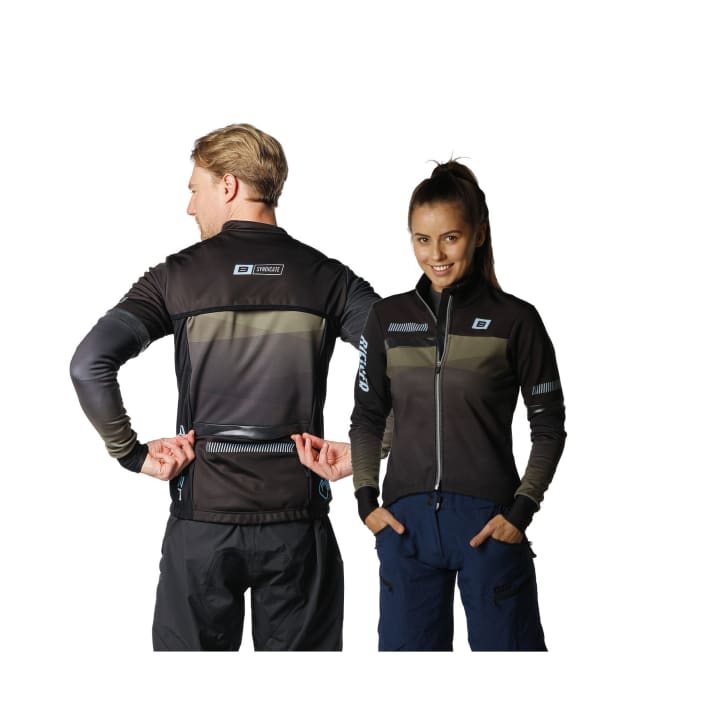   Sehr sportlich geschnittene, leichte Softshell-Jacke für Racer.