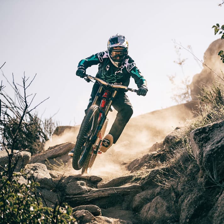  The YT bike isn't the only thing kicking up dust here.
