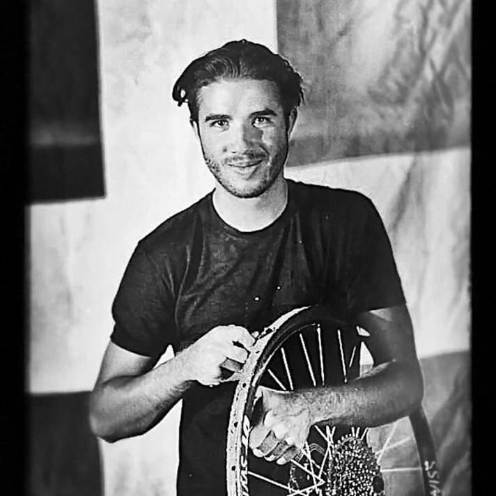   Scott- Teammechaniker Yannick Gyger ist der Mann, dem Nino Schurter vertraut.