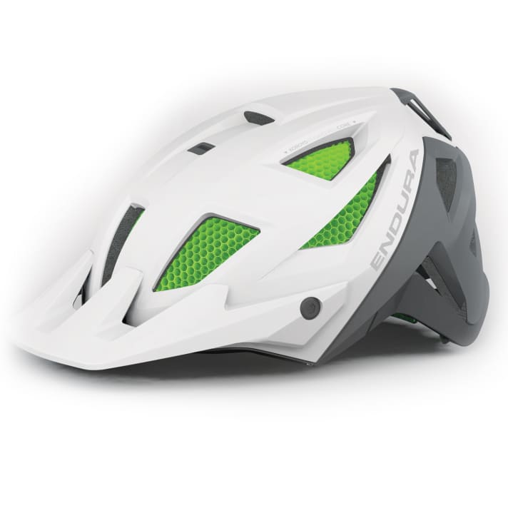   Endura is launching a completely new helmet on the market with the MT500. With its Koroyd interior, it should be both well ventilated and safe.