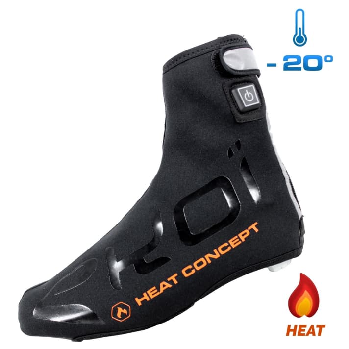   The overshoes are made of thick neoprene and the heat control works at the touch of a button. Price: 169.95 euros.