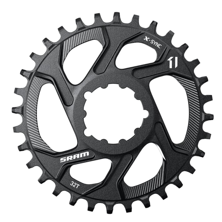   Sram X-Sync chainring: The American eleven-speed direct mount chainrings are now available with 26 / 28 / 30 / 32 / 34 / 36 / 38 and 40 teeth for 103 euros. Replacement chainrings for spider mounting are only available with 32 / 34 / 36 and 38 teeth.