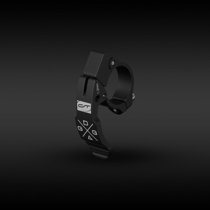   Anyone using a front derailleur will have to make do with this lever.