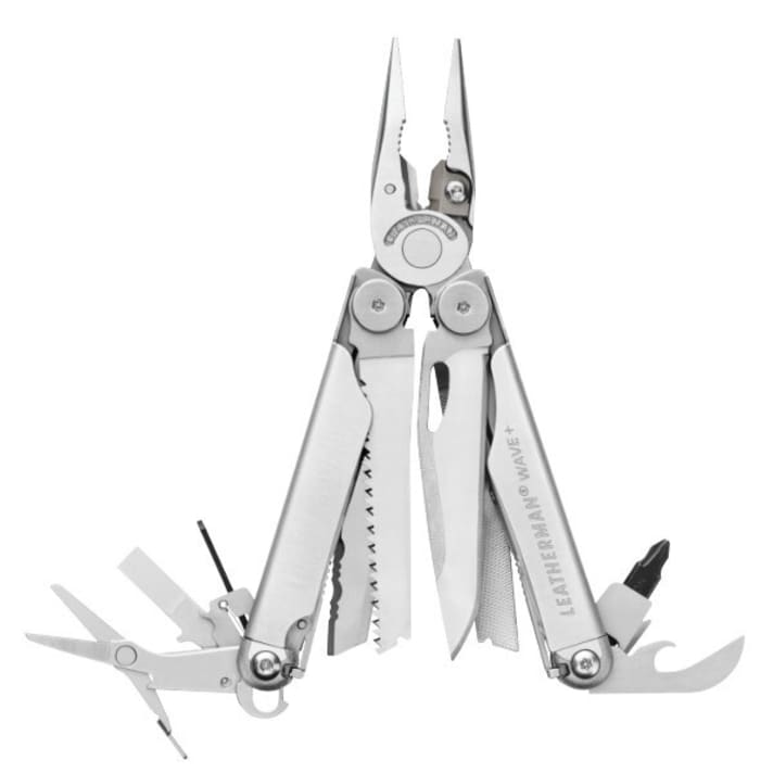 The body of the Leatherman Wave + is made of stainless steel.