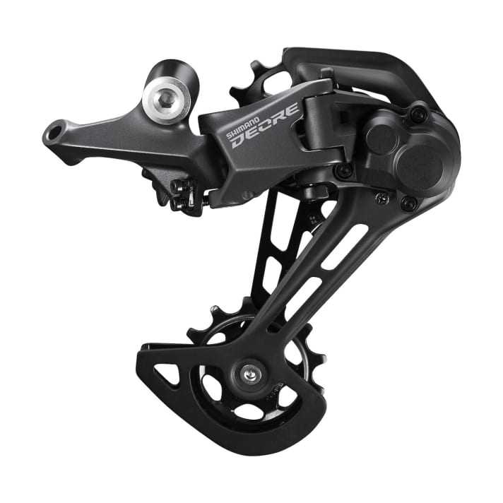 Shadow RD+ technology minimises chain slap on rough terrain.