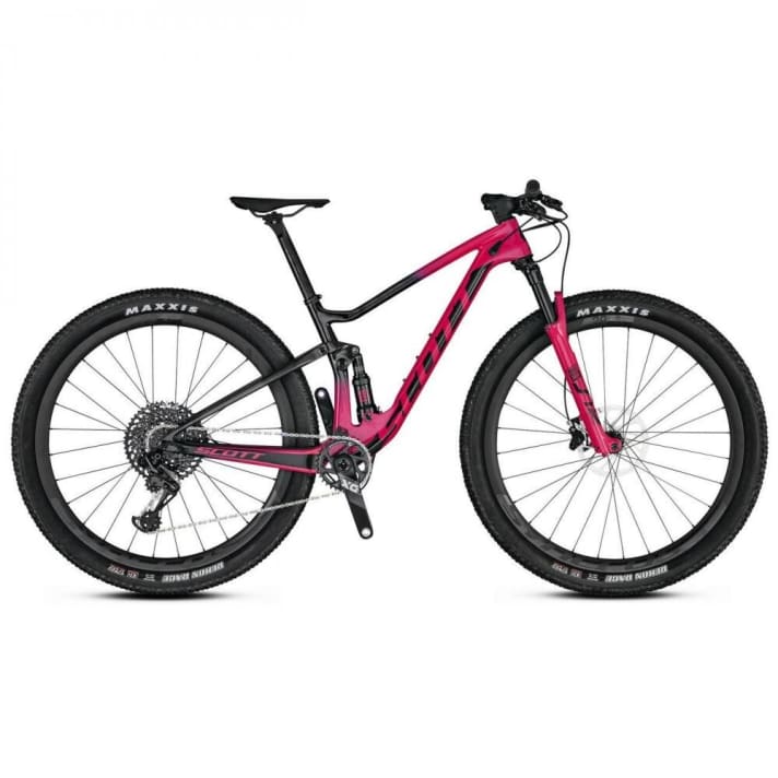 SCOTT CONTESSA SPARK RC 900 - Die Cross-Country- und Marathon- Feile von Scott kommt in der Top-Version mit Unisex-Rahmen und Leichtbauteilen daher. Gewicht: 10,5 Kilo, Preis: 5999 Euro.