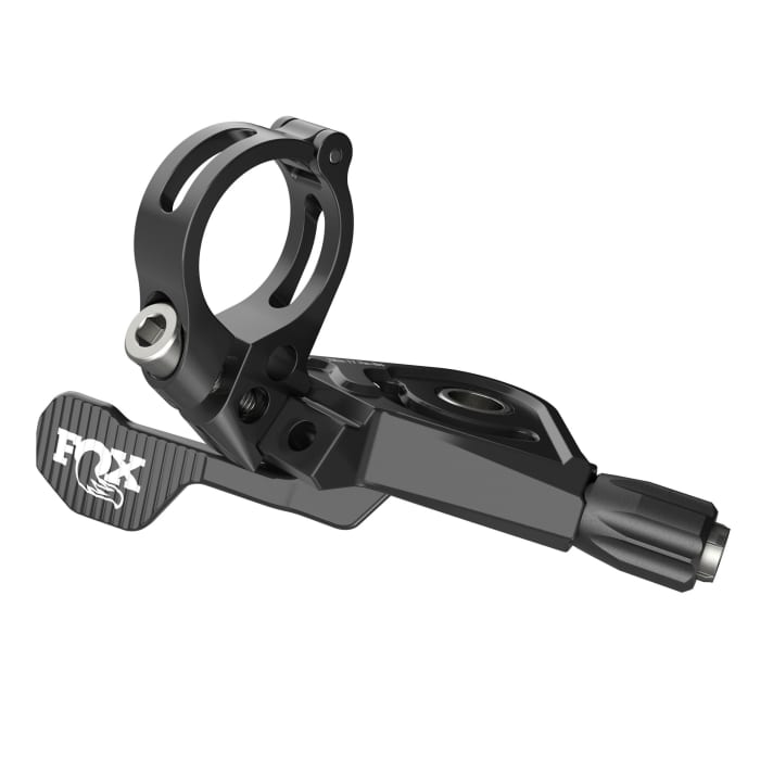   The new single lever of the Fox Transfer is said to be more ergonomic than the previous model.
