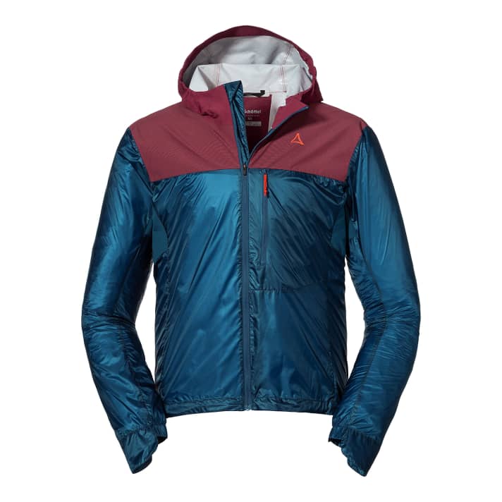 Die Jacke ist an den Schultern, also dort wie die Träger des Rucksacks scheuern, verstärkt. | t.