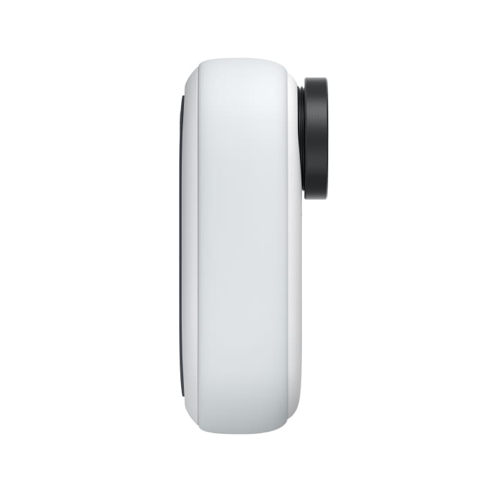   The black lens protector is made of tempered glass and is easy to unscrew and replace.