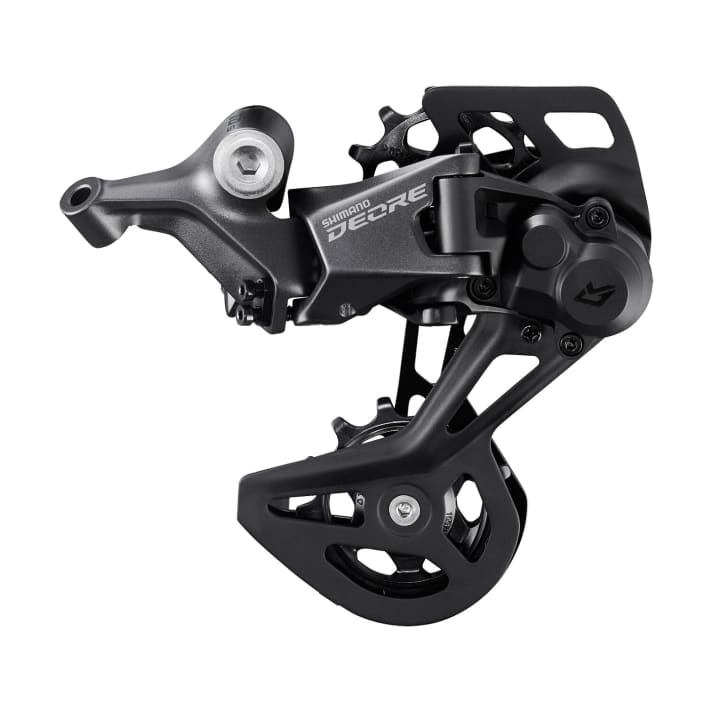   Shimano bietet die LinkGlide-Technik beim 1x10 Deore (M5130-Serie) und beim 1x11 Deore XT Antrieb (M8130-Serie).