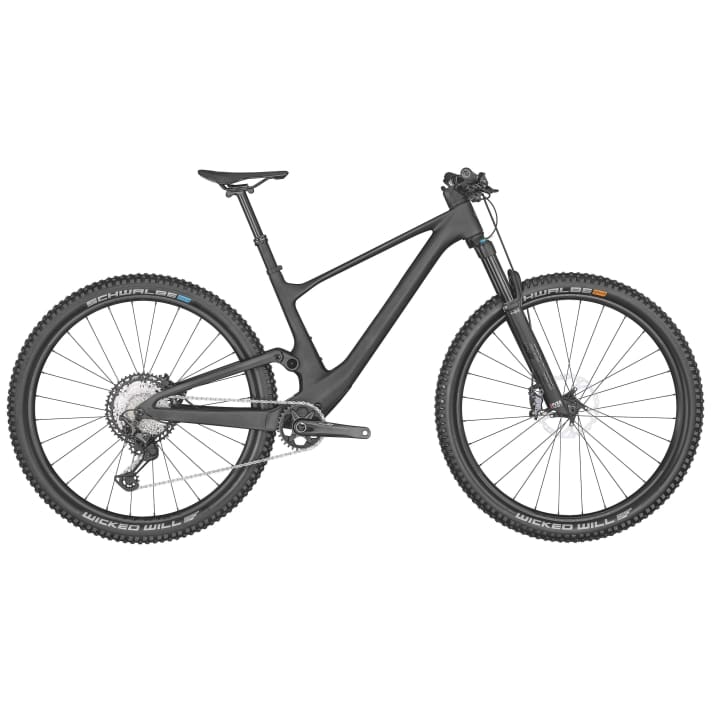   The Spark 910 comes with <a href="https://www.bike-magazin.de/a/4535125" target="_blank" rel="noopener noreferrer nofollow">Schwalbe Wicked Will tyres</a>, Fox suspension and Shimano XT gears as well as Shimano XT four-piston brakes. Price: 5299 euros.
