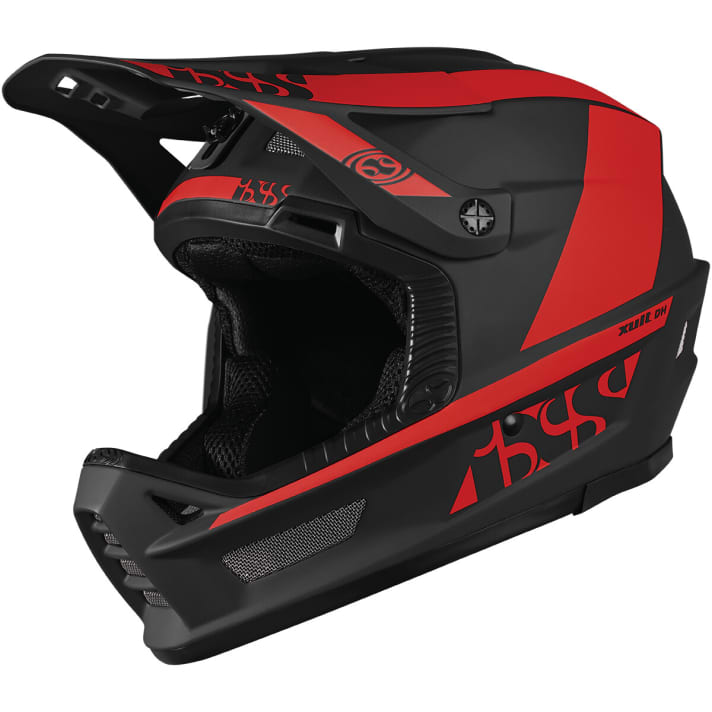   The iXS Xult DH full-face helmet is also available in the colours black and lagoon.