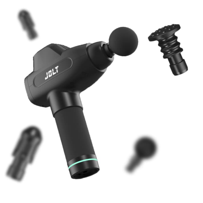 Kein Masseur zu Hause? Mit dem Equipment von Jolt kann man die Regeneration selbst beschleunigen.