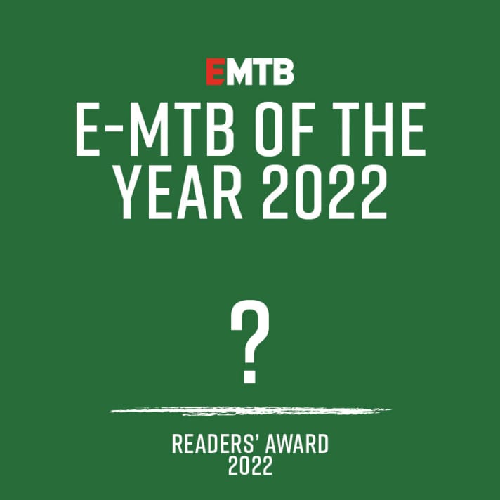   As part of the EMTB reader survey, you can also take part in the vote for E-MTB of the Year and vote for your favourite.