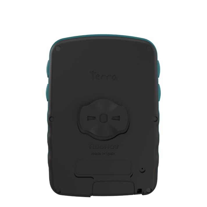 The integrated QuickLock system allows the TwoNav Terra to be attached to the handlebars as well as to other carrier systems.