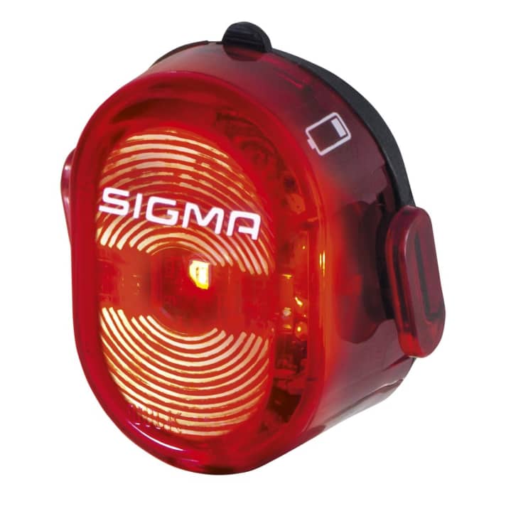 Sigma Nugget II battery-powered rear light with unrestricted StVZO approval