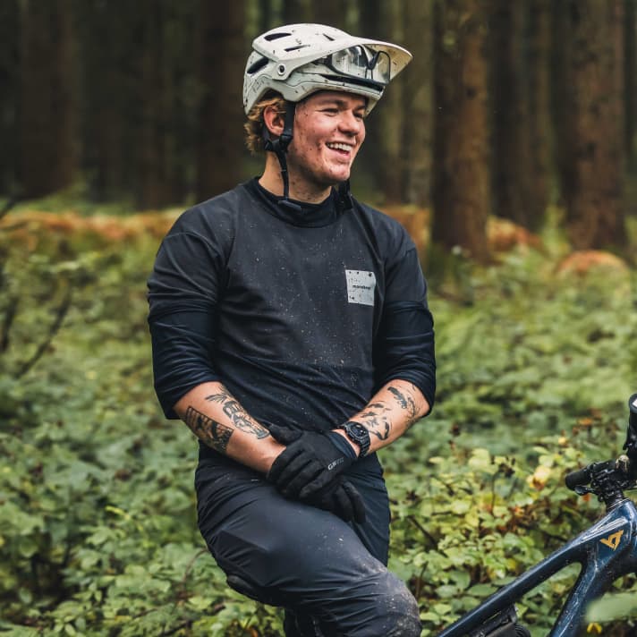 BIKE test editor Max Fuchs is known for his clear words. He likes technically demanding trails on his bike - both uphill and downhill.