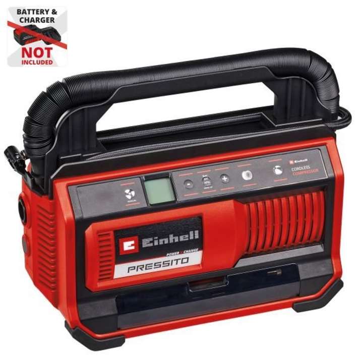Cordless compressors: Einhell Pressito 18/25